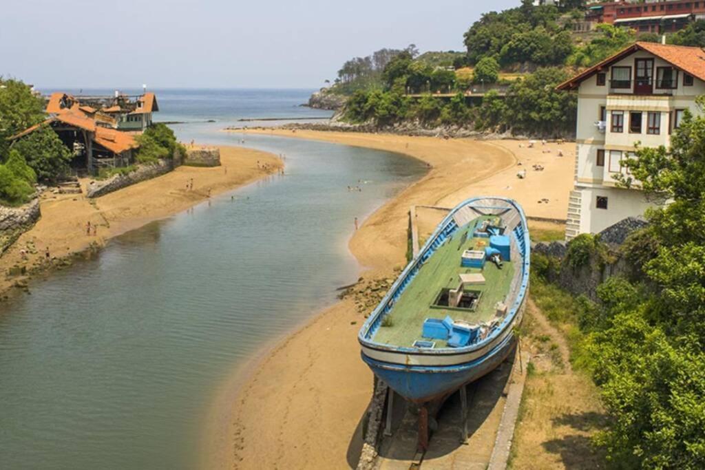 Piso En Lekeitio, Costa Vasca, Bizkaia. Apartment Bagian luar foto